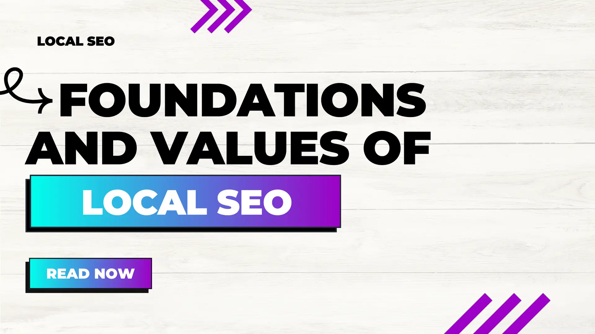 Foundations and Values of Local Seo