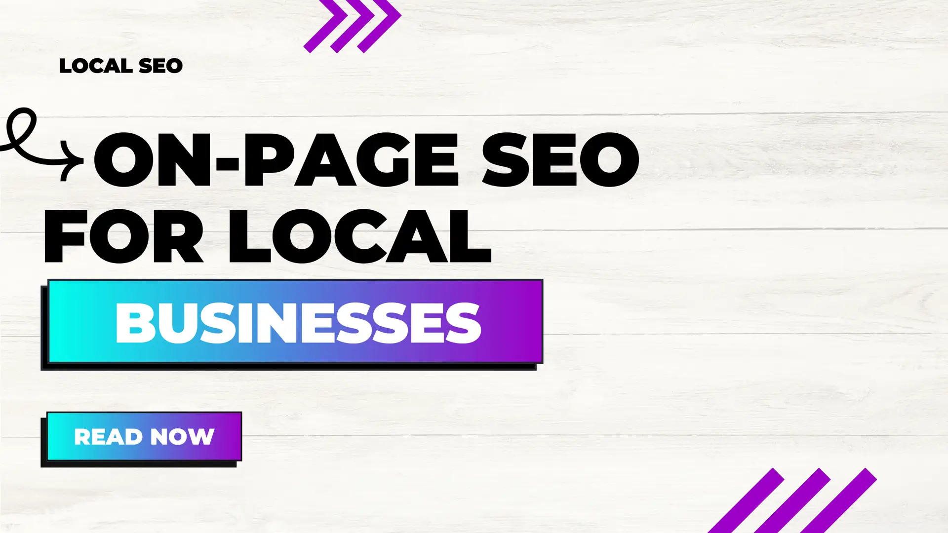 On-Page SEO For Local Businesses
