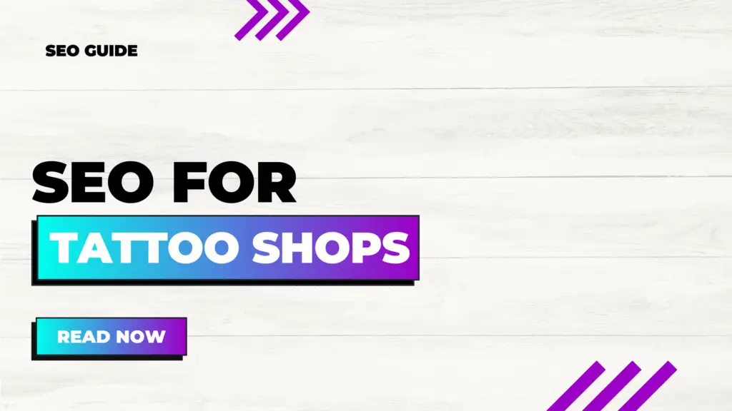 SEO FOR TATTOO SHOPS