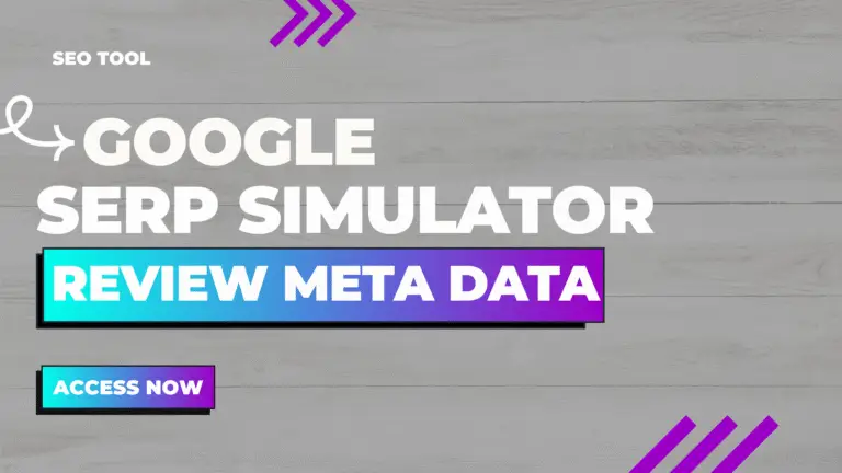 Google SERP Simulator