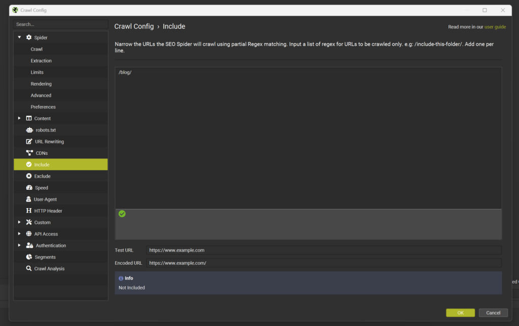 Crawling Large Websites With Screaming Frog 4 Crawl Config